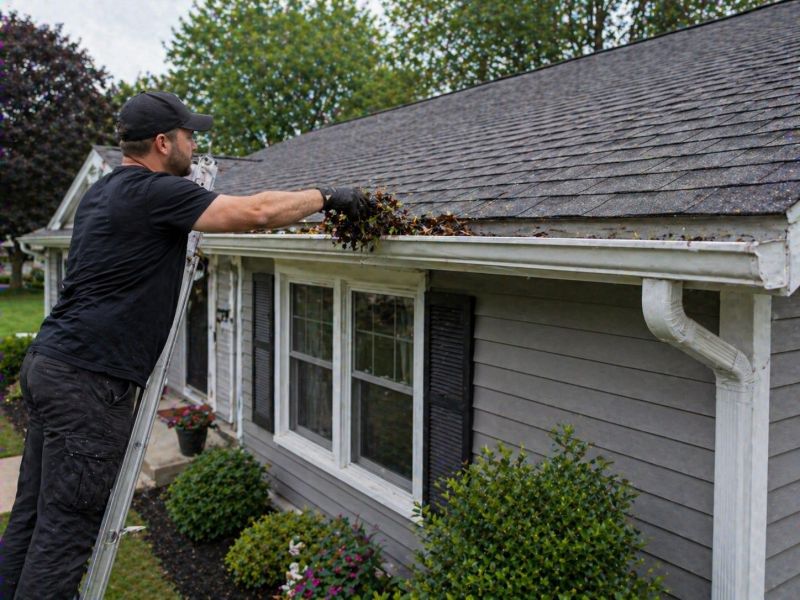 Rain Gutter Clearing in Boulder, CO