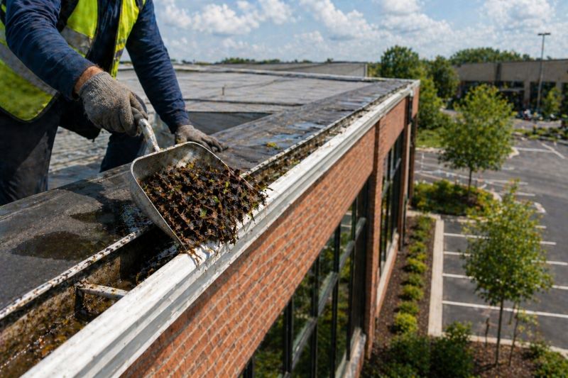 Commercial Downspout Cleaning in Roseville, CA